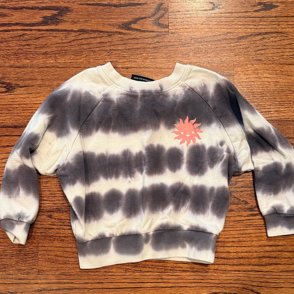 Tiny Whales sweatshirt 3T